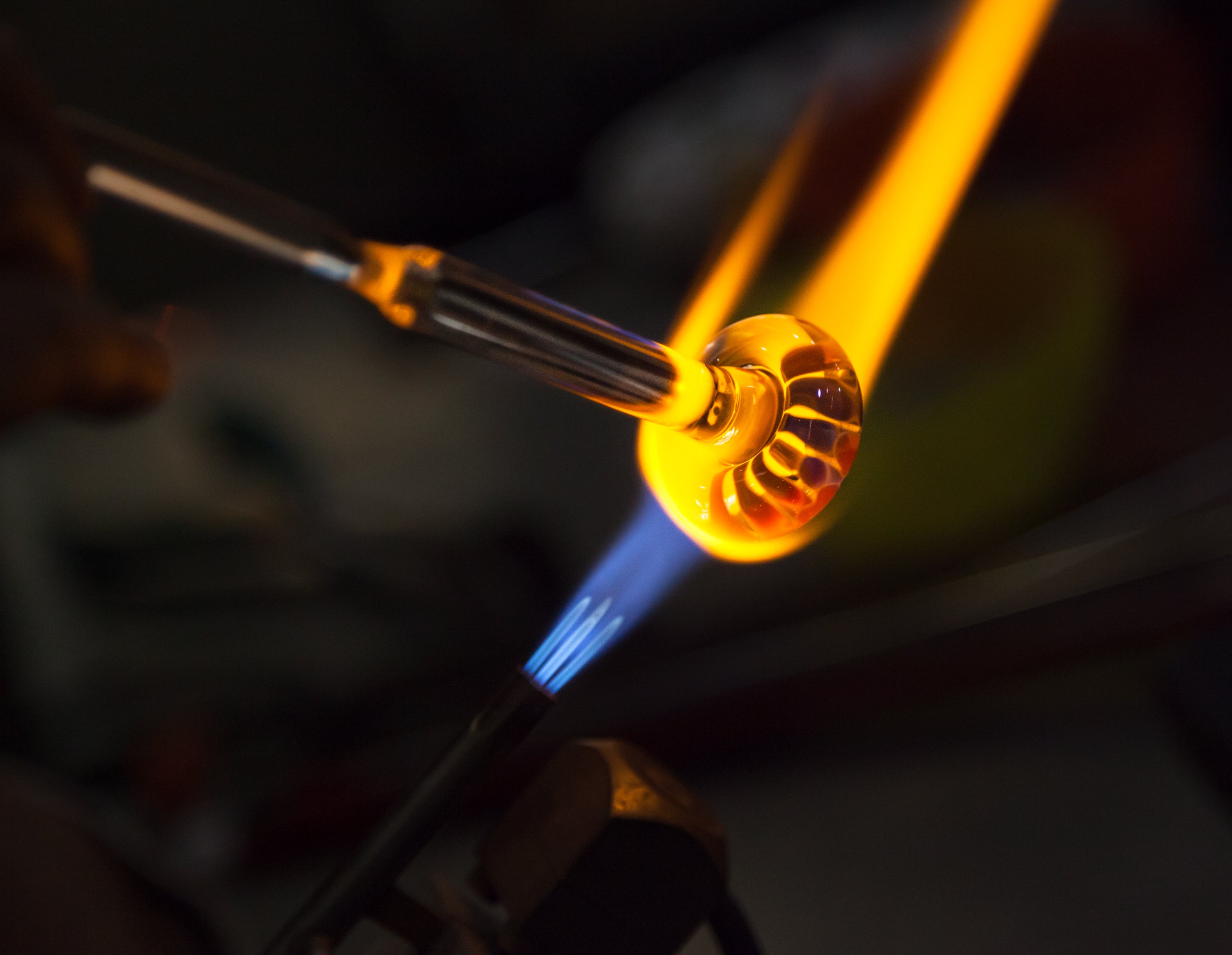 Intro to Flameworking <br> 4-Week Course <br> October 27 - November 17, 2025