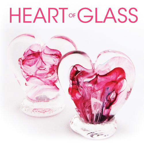 Make a Glass Heart this February!
