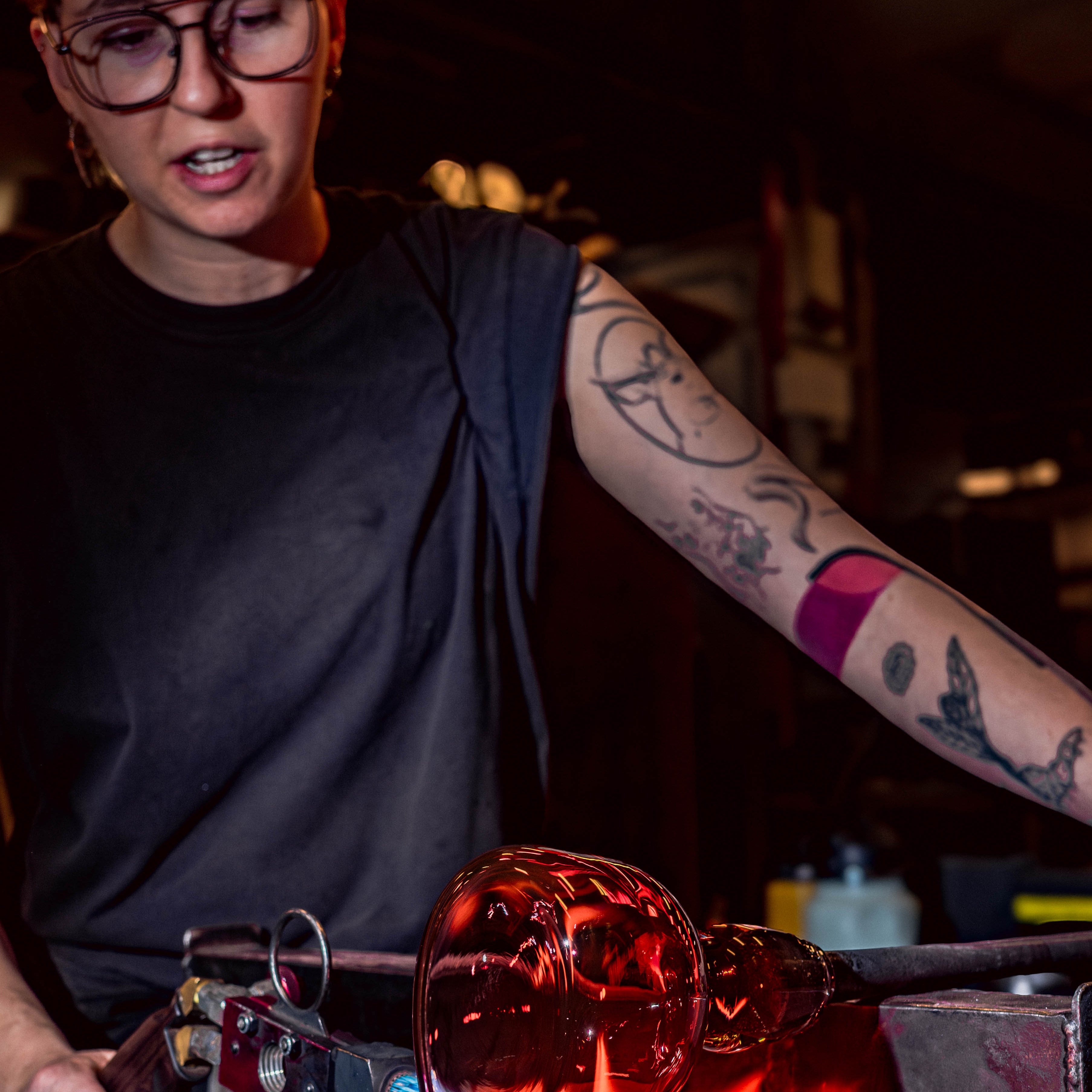 Glassblowing Intensive: Eccentric Glass Production<br>June 24 & 25, 2026